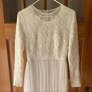 ASOS Embroidered Wedding Dress